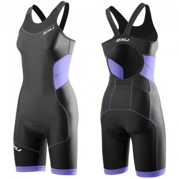 2XU Perform tri suit y-back women 2015 black-purple WT3188d  WT3188d